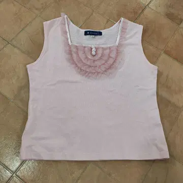 M S GRACY 핑크 슬리브리스 40