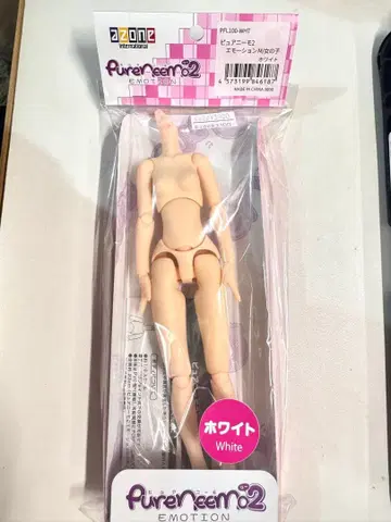 아존 퓨어니모2 모션 M/여아/바디/화이트/화이트 스킨