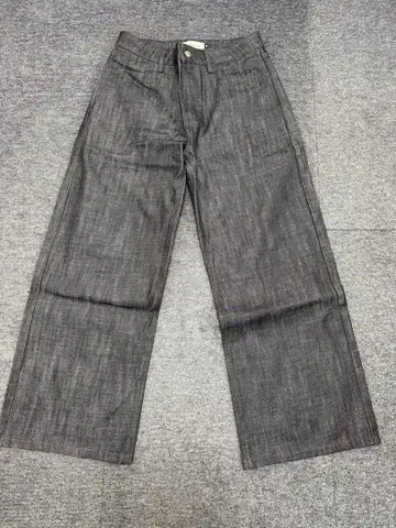 Menes M 사이즈 리지드 데님 배기 팬츠