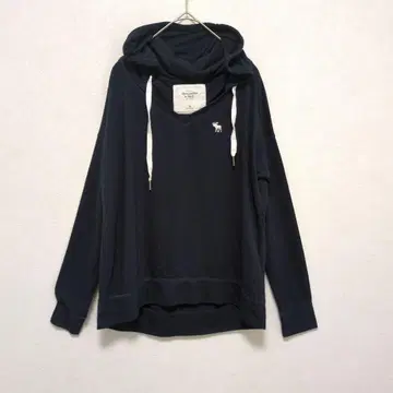 Abercrombie & Fitch 아바클로 네이비 후드티 XS 자수