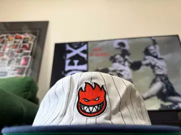 USA SPITFIRE 스피트파이어 스케이트보드 캡 화이트