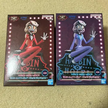 해즈빈 호텔에 오신 것을 환영합니다 모니터 탑 피규어 찰리 2세트