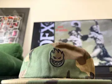 USA SPITFIRE 스피트파이어 스케이트보드 캡 카모플라쥬