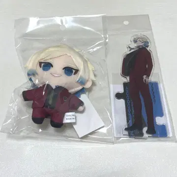 블루 록 전시회 아크릴 스탠드 봉제 인형 마스코트 미하엘 카이저