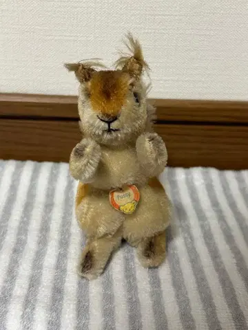 steiff 슈타이프 다람쥐 possy 빈티지 테디베어