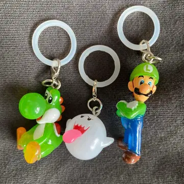 슈퍼 마리오 (루이지, 테레사, 요시) 마스코트 액세서리 낱개 판매 가능