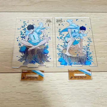 하이큐 아크릴 아트 스탠드 오이카와 토오루 이와이즈미 하지메