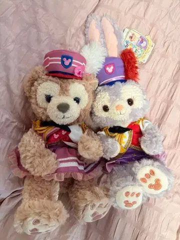 더피 프렌즈 봉제 인형 SS 해피 마칭 팬 35주년