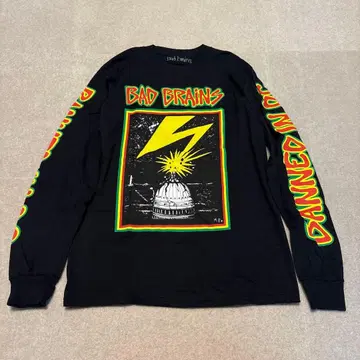 BAD BRAINS 롱티 밴드티 티셔츠 S 사이즈
