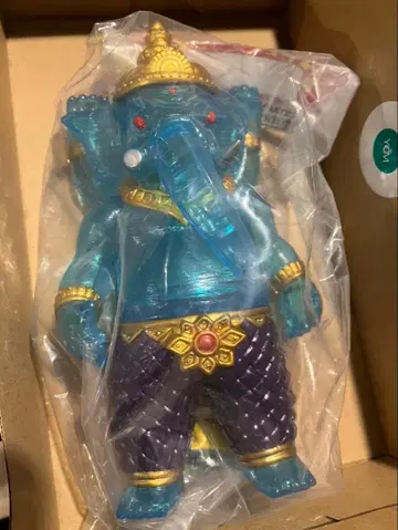 산갓츠 본포 가네샤 블루 라메 만지데마켓 한정판 소프비 sofvi