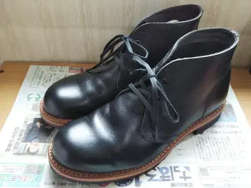 새상품급 Hawkins 호킨스 블랙 가죽 처카 부츠 (간이 케어 완료)