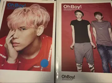 SHINee oh boy! 포스터 종현, KEY&온유