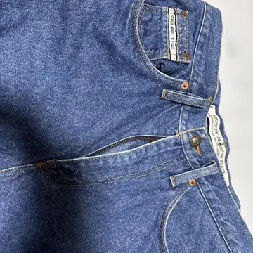 에드윈 이탈리아 빈티지 루즈 스트레이트 로고 하자품 34 33 봄/여름