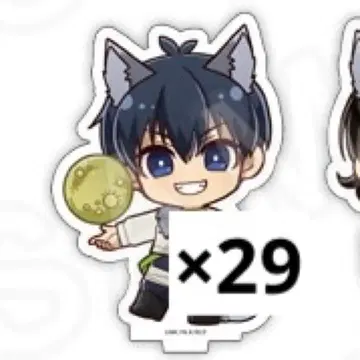 블루 록 울프 컬렉션 아크릴 스탠드 이사기 요이치 29개