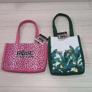 ROSE FAN FAN 토트백과 Me Jane 쇼핑백풍 토트백