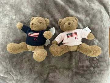 [레어] 랄프 로렌 폴로베어 봉제 인형 택 포함 새상품