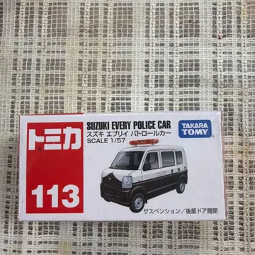 타카라토미 스즈키 에브리 패트롤카 1/57 토미카