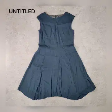 [ 새상품급 ] UNTITLED 언타이틀 슬리브리스 원피스 M