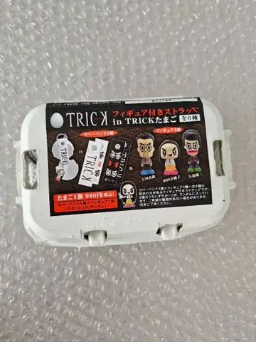 TRICK 피규어 스트랩 in TRICK 타마고 전 6종 중 4종 미개봉