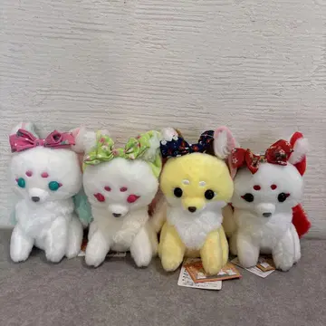 쵸콘토 구미호님 쵸콘토 여우 봉제 인형 코마기츠네 묶음 판매
