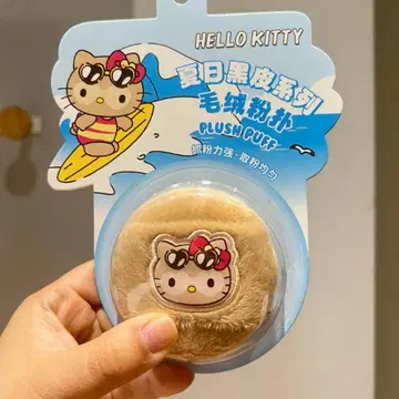 산리오 x MINISO 헬로키티 PLUSH PUFF 메이크업 퍼프 1개