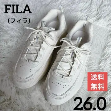 양호 FILA (휠라) 스니커즈 화이트 계열 베이지
