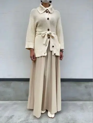 레어 빈티지 랄프 로렌 가디건 화이트