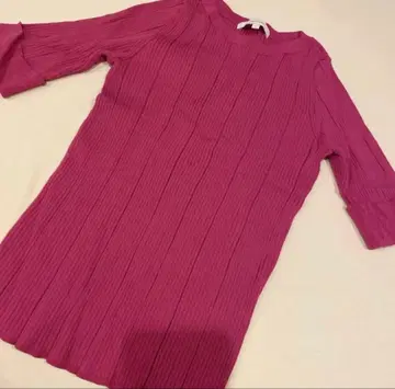 UNTITLED 유나이티드 애로우즈 니트 핑크 새상품 M 사이즈