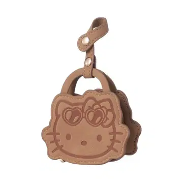 산리오 x MINISO 헬로키티 캣 모양 백 이어폰 보관 케이스 1개