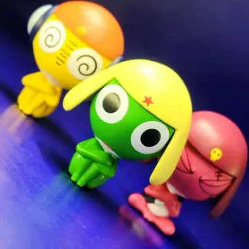 개구리 중사 케로로 기다림 케로로&쿠루루&기로로 덤 포함