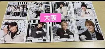 패미쿠라 스토어 오사카 Travis Japan 정사각형 포토 8장 세트