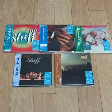 5장 세트 종이 자켓 SHM-CD 스태프 Stuff 종이 자켓