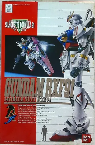 반다이 1/100 스케일 건담 RXF91 실루엣 건담 / 실루엣 포뮬러