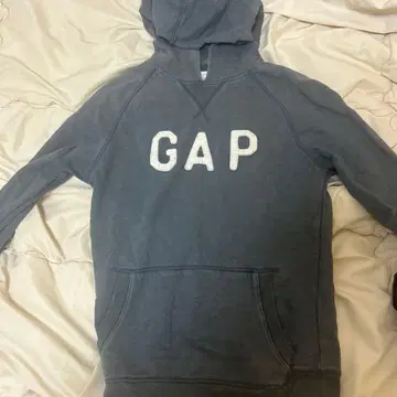 GAP 그레이 후드 부착 후드티