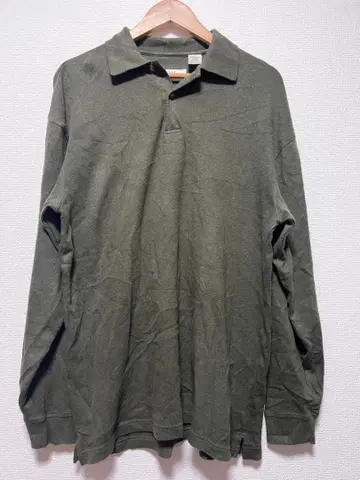 ORVIS L/S 피케 셔츠 그린
