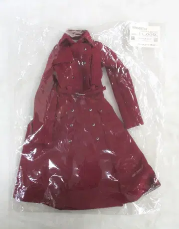 GINGER TEA DD/DDS 사이즈 딜러제 의상 트렌치코트 보르도