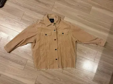 ZARA 코듀로이 자켓 베이지