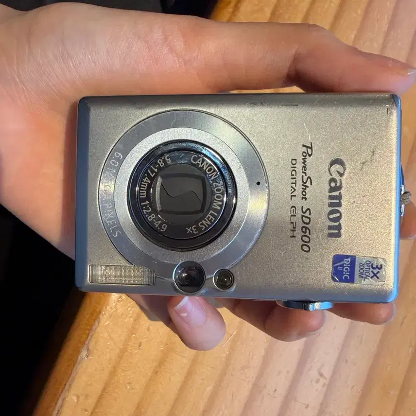 캐논 PowerShot SD600 디지털 카메라(익서스60)