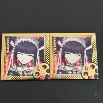 단간론파 15주년 기념전 스퀘어 캔뱃지 희로애락 컬렉션 셀레스