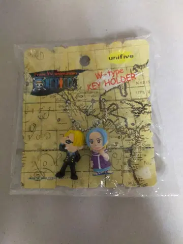 반프레스토 원피스 더블 타입 키링 상디&비비