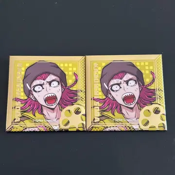 단간론파 15주년 기념전 스퀘어 캔뱃지 희로애락 사이다 카즈이치