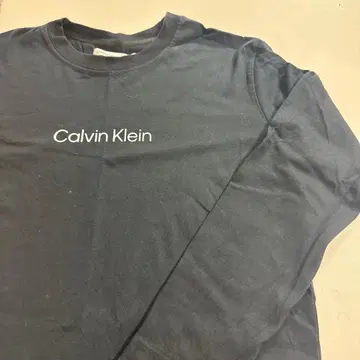 캘빈 클라인 블랙 긴팔 티셔츠 M