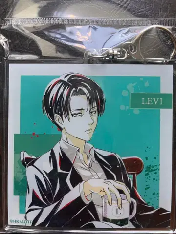 진격의 거인 리바이 아크릴 스탠드 & 키링 세트 미개봉 새상품