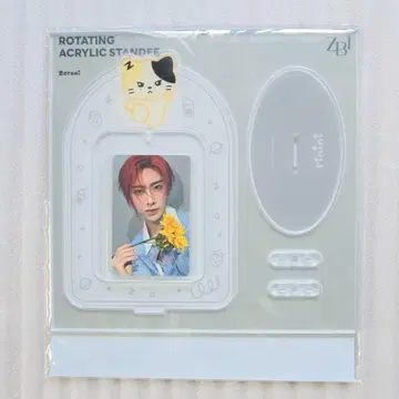 리키 리니니 회전 아크릴 스탠드 트레이딩 카드 포함 zeroni 제베원