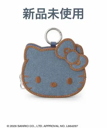미사용 새상품 [ sanrio house ] 헬로키티 페이스 파우치