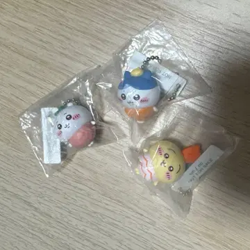 치이카와 x 쿠라스시 키링 3개 세트 빗쿠라폰