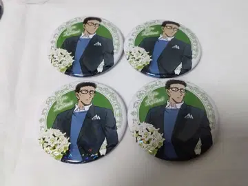 명탐정 코난 코난 꽃다발 캔뱃지 카자미 유야