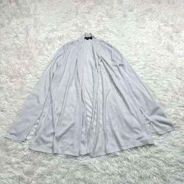 새상품급 UNTITLED 드레이프 가디건 그레이 겉옷 0 루즈핏