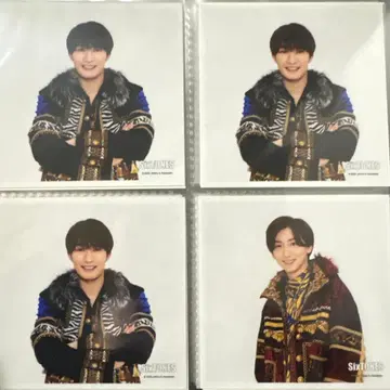 정사각형 사진 SixTONES 28장 낱개 판매