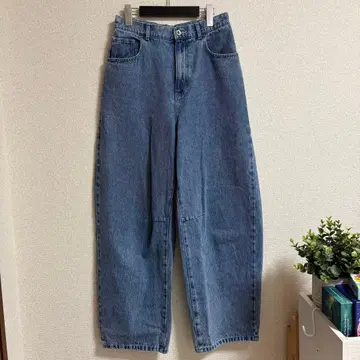 렙심 커브 데님 팬츠 2 케미컬 블루 LEPSIM